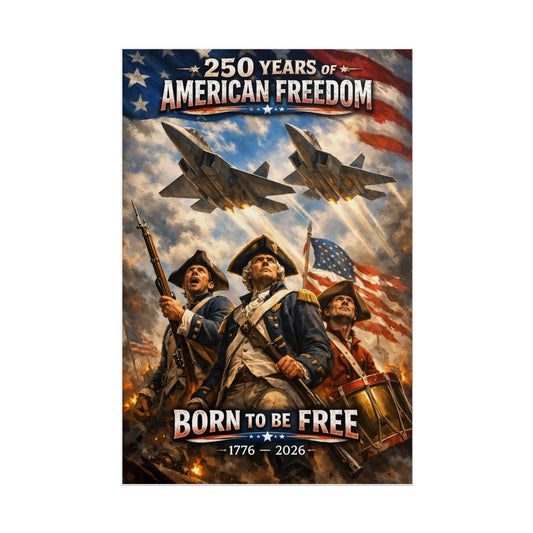 250 Years of American Freedom: Born to Be Free (1776–2026)