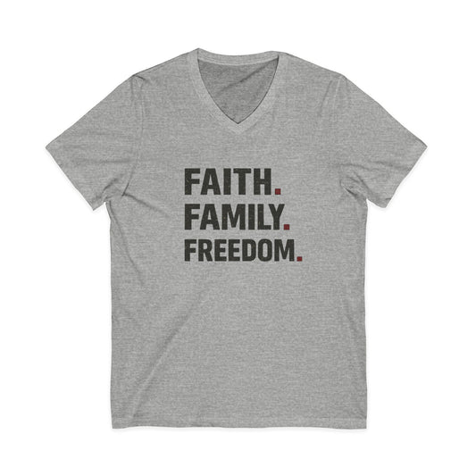 Faith. Family. Freedom. Tee – Patriotic Conservative Apparel