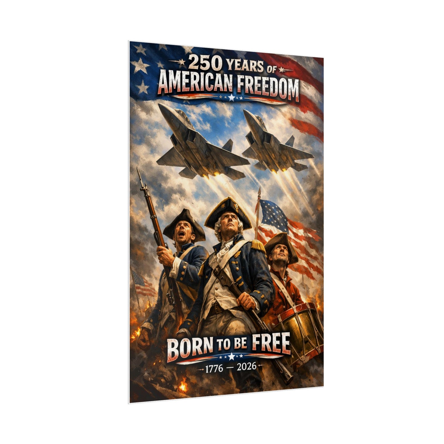 250 Years of American Freedom: Born to Be Free (1776–2026)