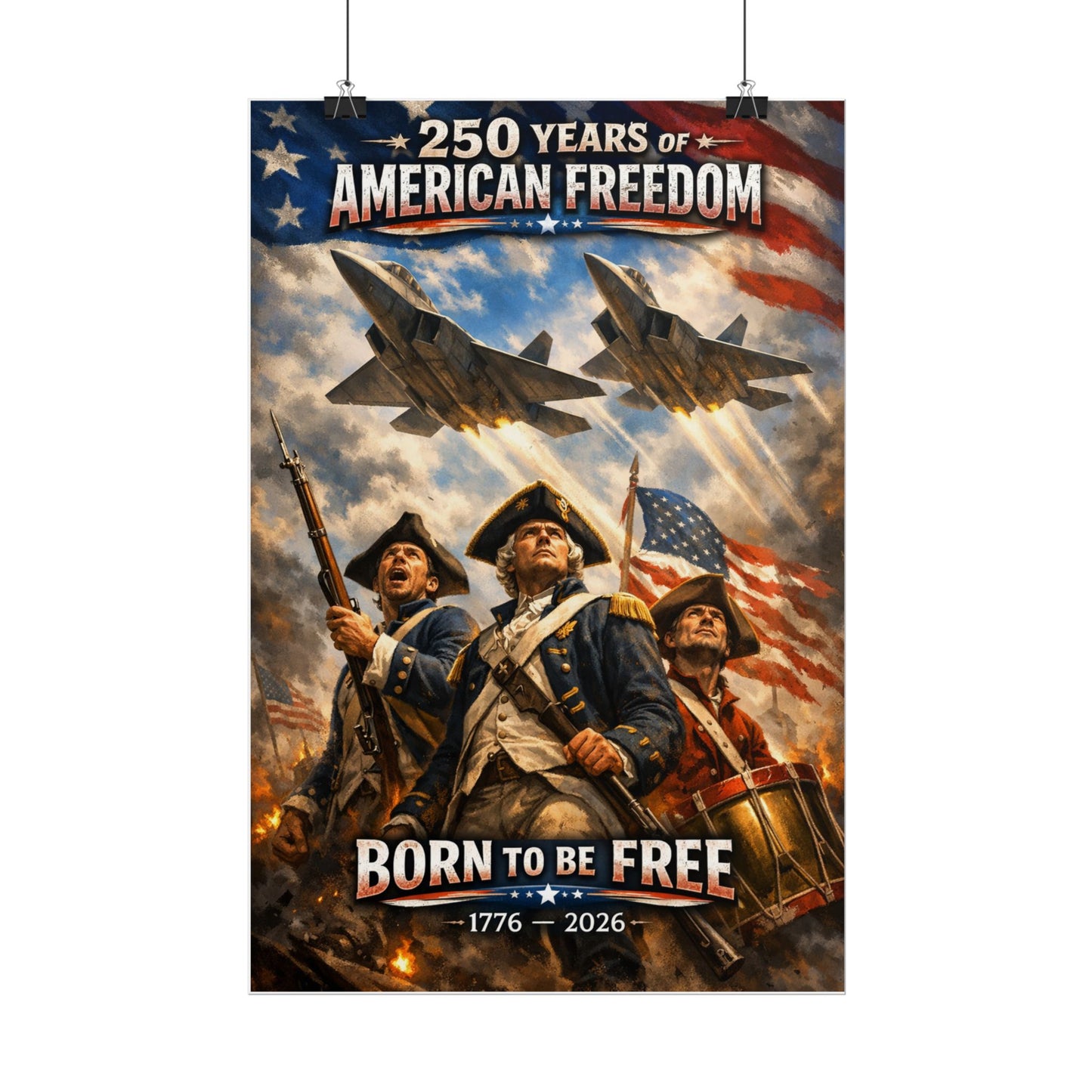 250 Years of American Freedom: Born to Be Free (1776–2026)