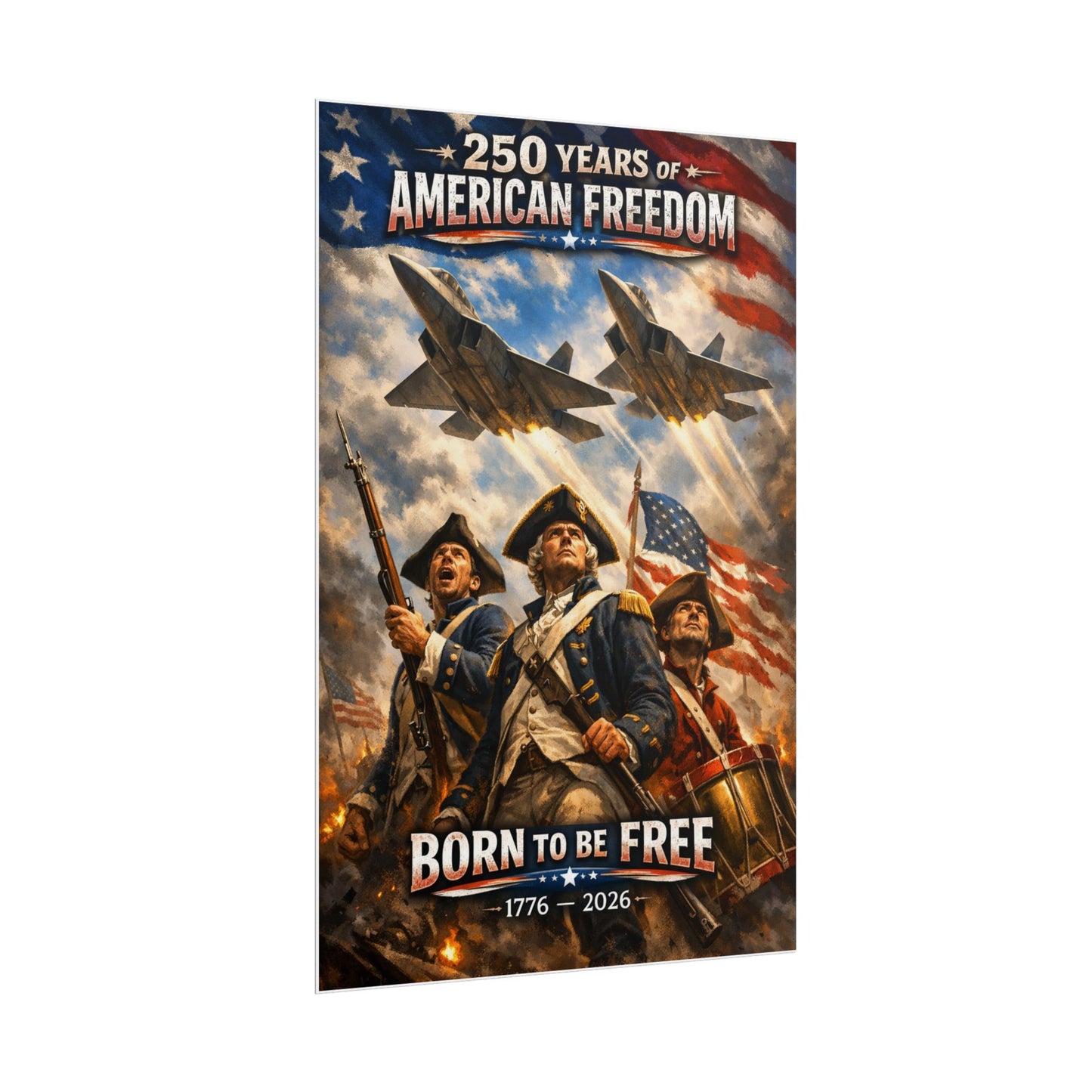 250 Years of American Freedom: Born to Be Free (1776–2026)
