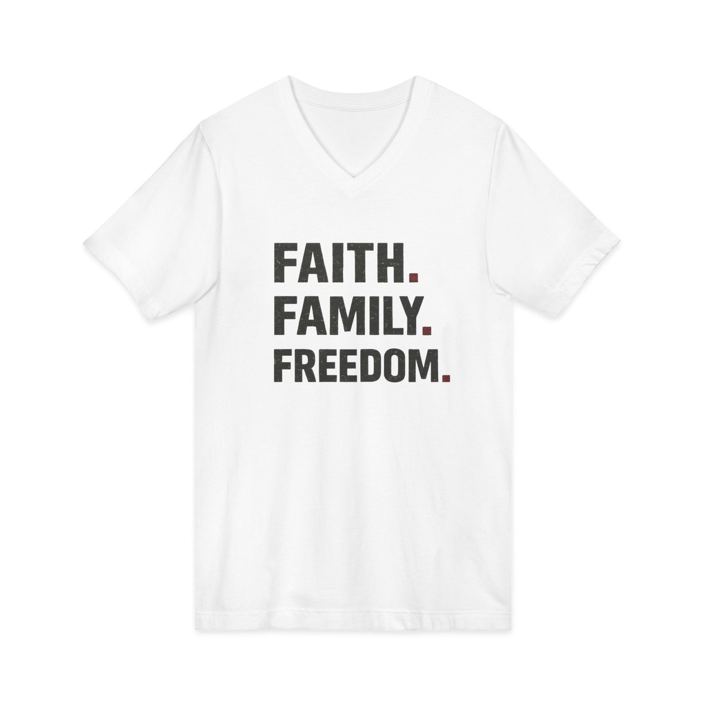 Faith. Family. Freedom. Tee – Patriotic Conservative Apparel