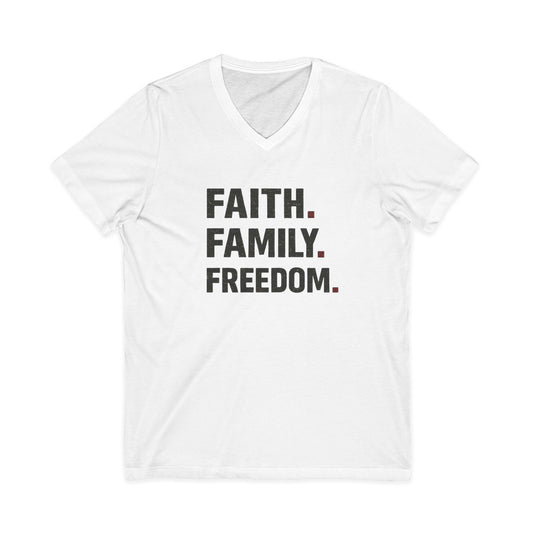 Faith. Family. Freedom. Tee – Patriotic Conservative Apparel