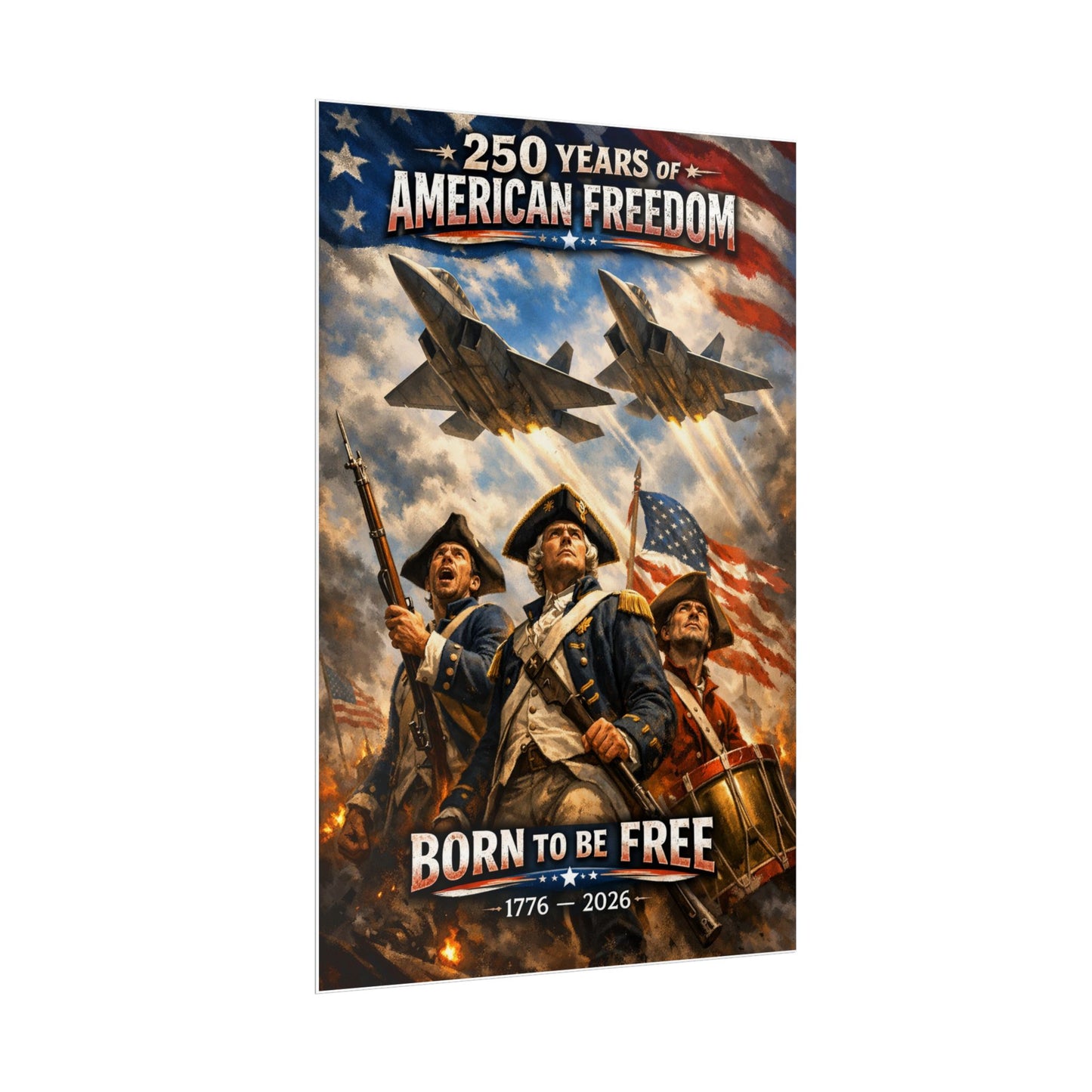 250 Years of American Freedom: Born to Be Free (1776–2026)